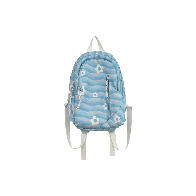 MOK Nylon Backpack Regular Women's Black/Pink/Orange/Khaki/Blue-12