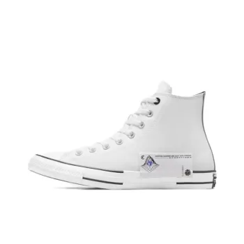 Converse Chuck Taylor All Star Durable Breathable High Top Canvas Shoes Men's White