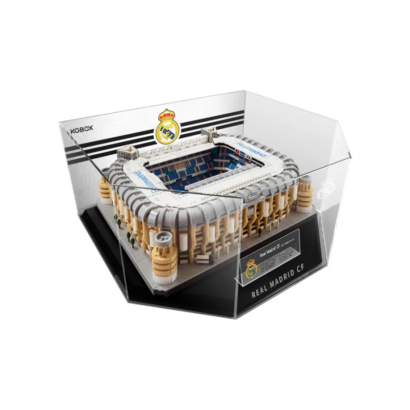 KGBOX Compatibility Building Block 10299 Real Madrid Santiago Bernabéu Stadium Model Accessories-1