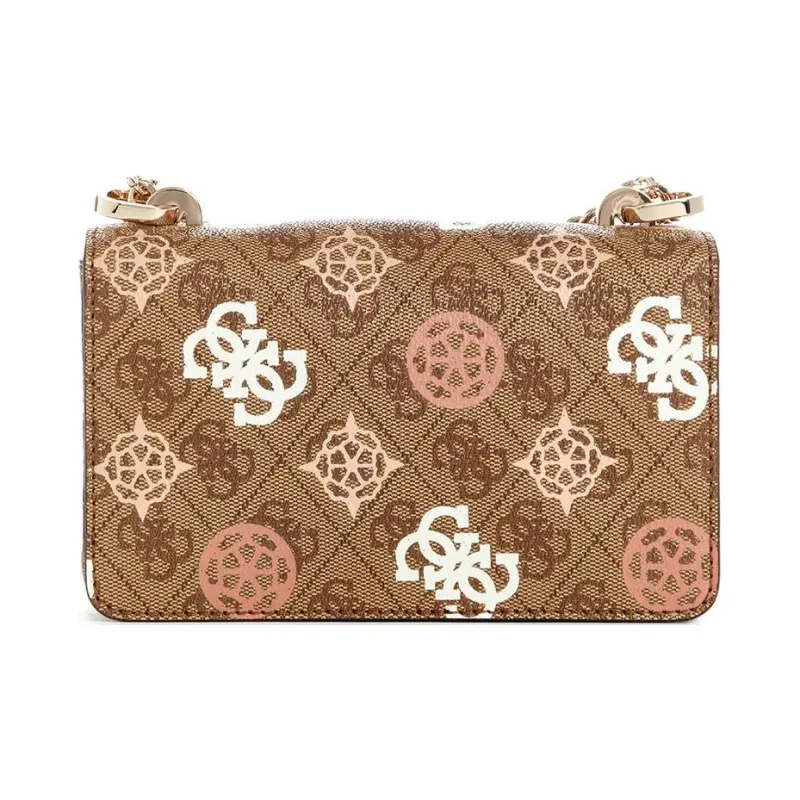 GUESS PU Shoulder Bag Crossbody Bag Mini Women's Brown-2