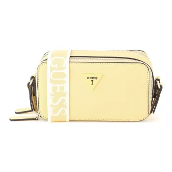 GUESS PVC Crossbody Bag Mini Women's Yellow