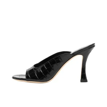 Staud Slide Slippers Women's Black