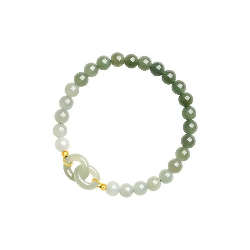 ZHOU LIU FU Bracelets Green Jade Women's-2