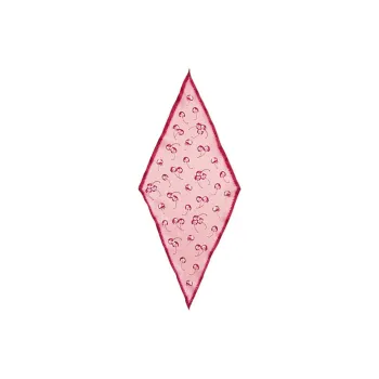 COACH Mulberry Silk Scarves Women's Pink