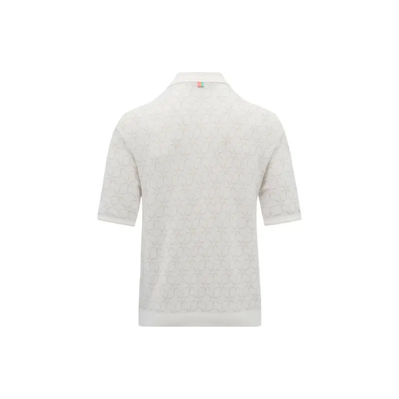 LI NING 1990 Classic Collection Polo Shirt Men's Ivory-1