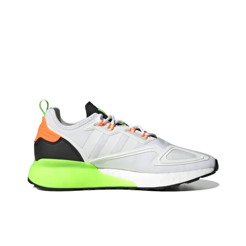 Adidas Originals Zx 2K Boost Cloud White Green-1