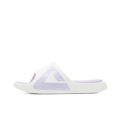 PEAK Slide Slippers Men Ultra-Light White/Purple