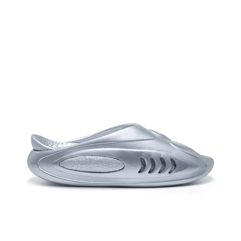 RIGORER Shark 2 Slide Silver-1