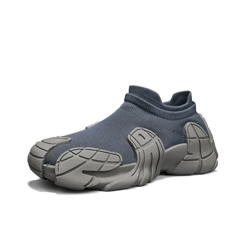 Abango Platform Breathable Wear Resistant Slip Resistant Breathable Fashion Casual Shoes Men's-1
