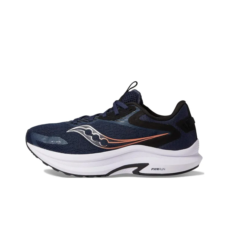 saucony Women's Axon 2 'Navy Silver'-0