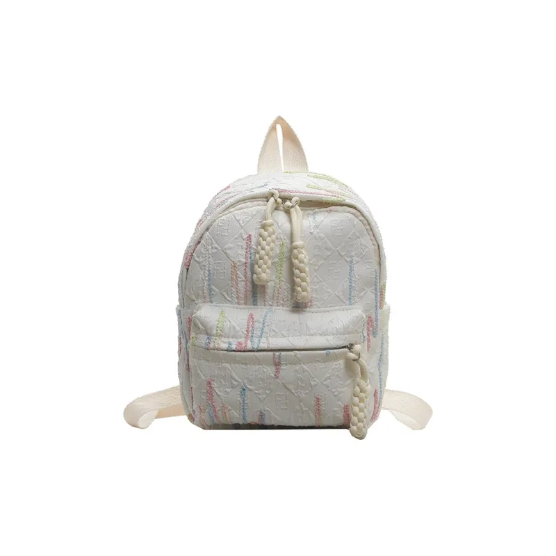 S.REPHEN Fabric Backpack Women's Pink. Yellow-3