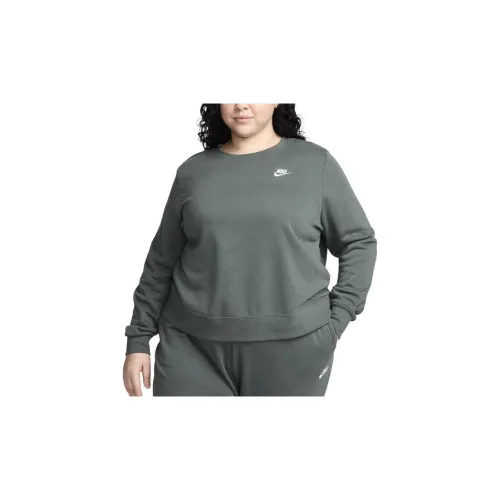 Nike Sportswear Club Sweatshirts Women's Vintage Green