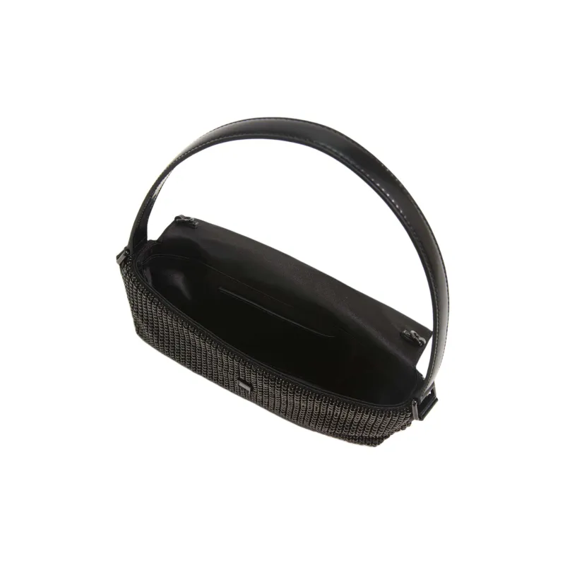 Self portrait Bow Detailed Embellished Top Handle Bag-4