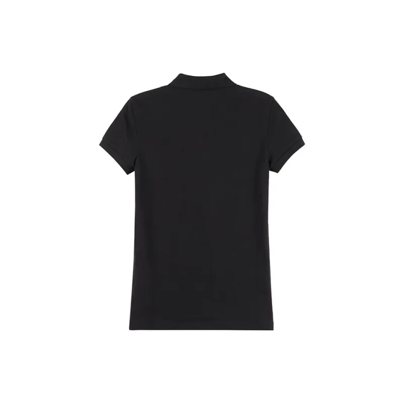ARMANI EXCHANGE SS24 Polo Shirt Women's Black-1