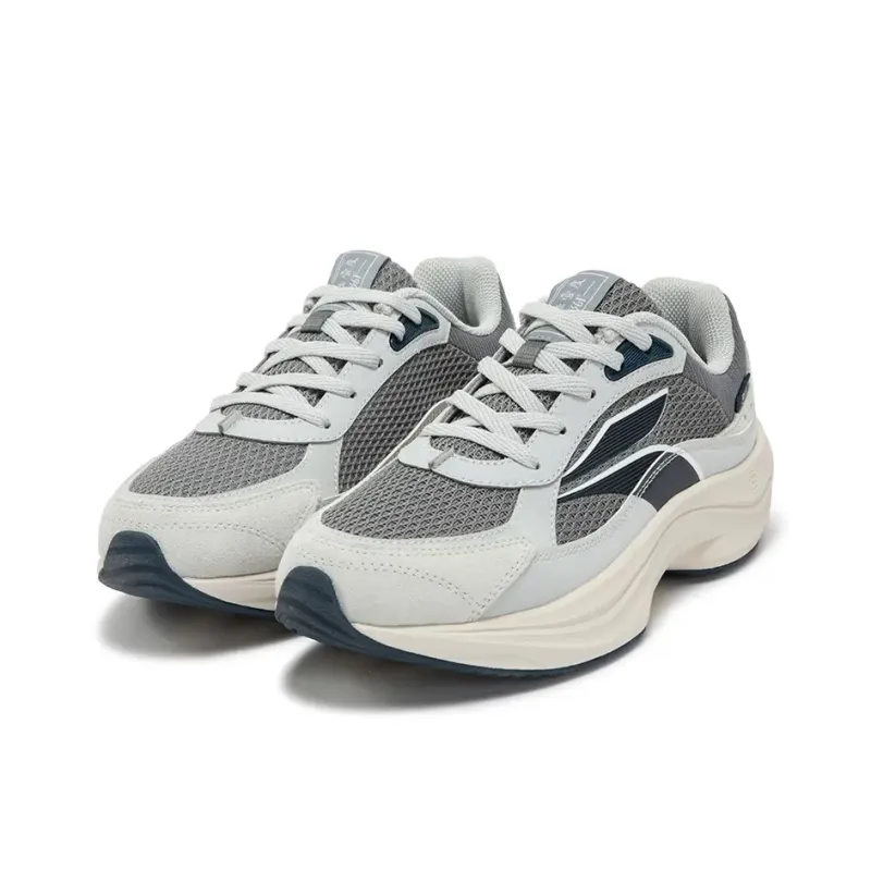 361° Breathable Low Top Chunky Sneakers Women's Gray-2