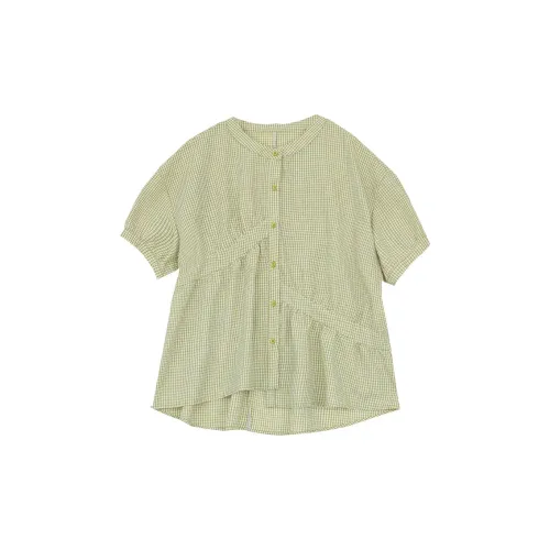 ABCMININ Shirts Women's Green