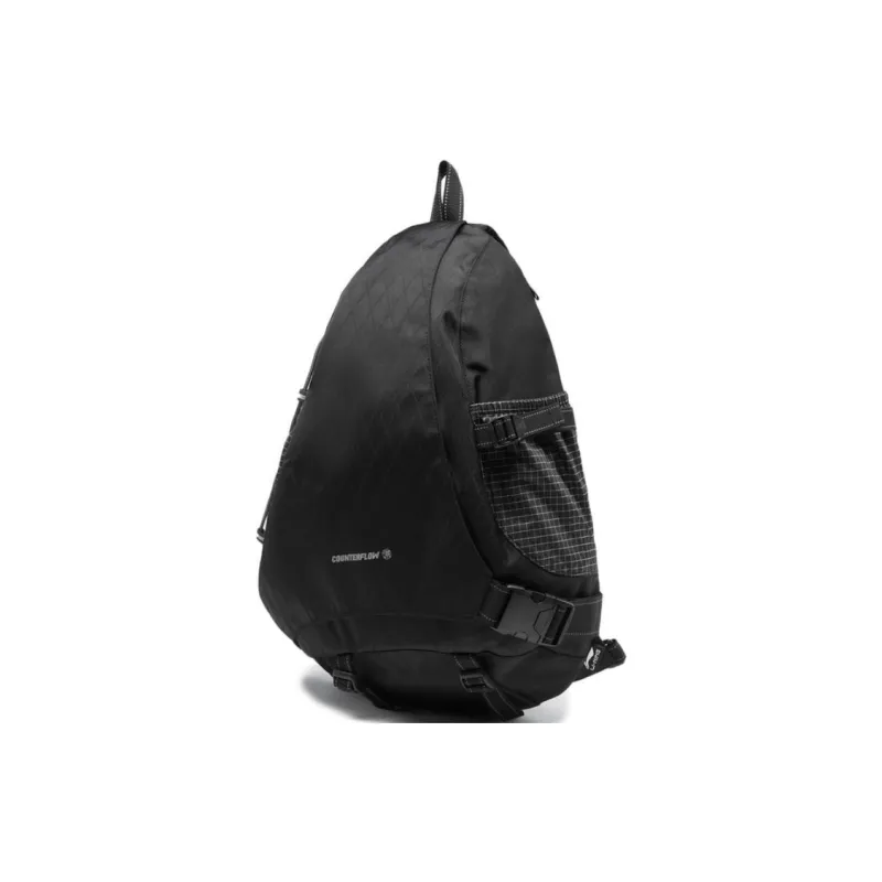 LiNing Polyester Sling Bag Regular Unisex Black-1
