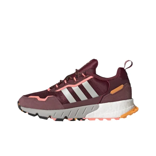 Adidas Originals ZX 1K Running Shoes Women's Low-Top Red