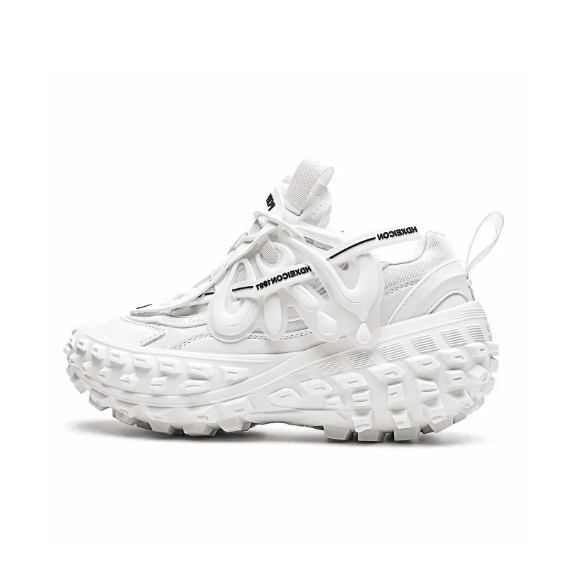 ORD Anti Slip And Wear Resistant Lightweight Height Increasing Low Top Chunky Sneakers 8cm Unisex-0