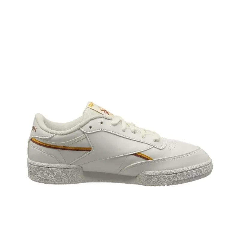 Reebok Club C 85 Vegan White Collegiate Gold-1