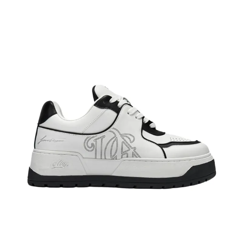 DEGAIA Low-Top Skateboard Shoes Men's Grass Green Lake Blue Black-5