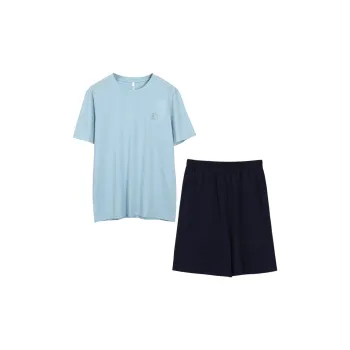 Red Beans At Home Pajama Set Men's