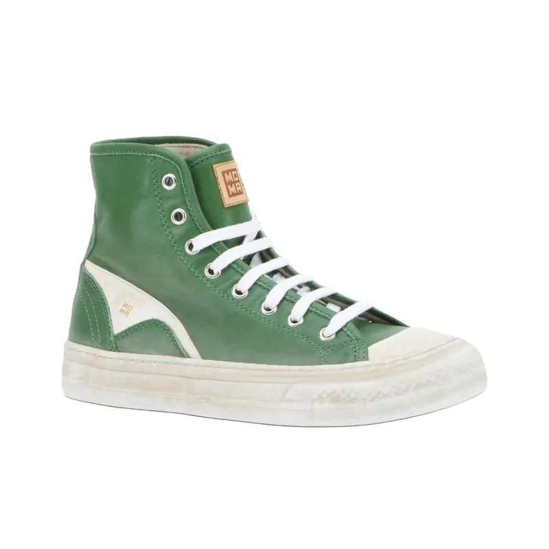 MOMA Verso High-Top Skateboard Shoes Women's Green-2