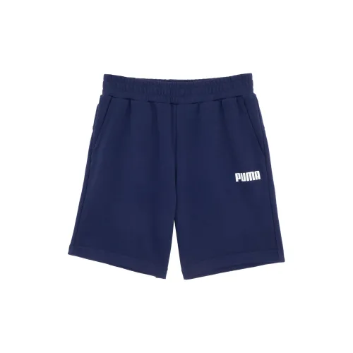 PUMA X JOSHUA VIDES Casual Shorts Men Tweed Blue