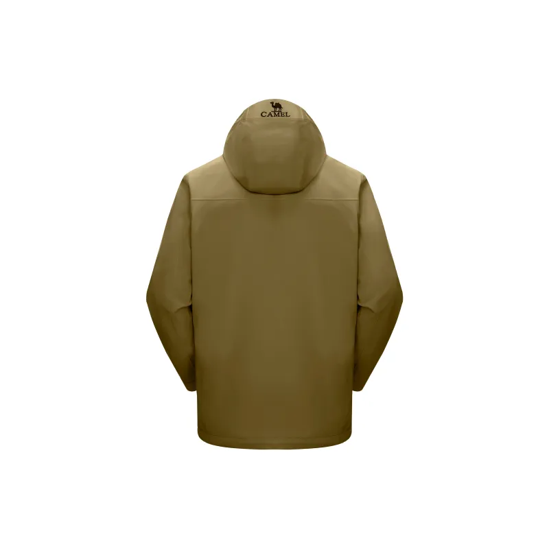 CAMEL Hiking And Climbing Waterproof Windproof 3 in 1 Fleece Liner Windbreaker Jacket Unisex-17