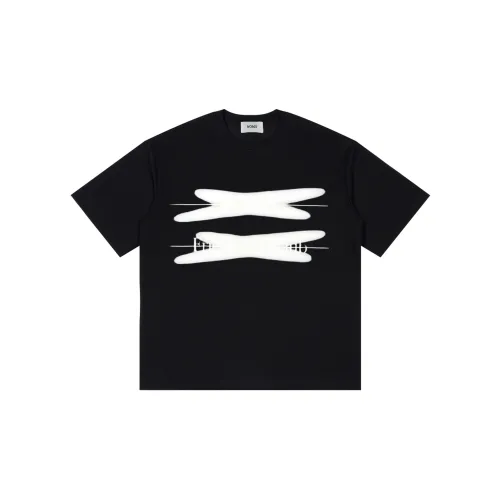 Simple Rimless X NOMT T-Shirts Unisex Black