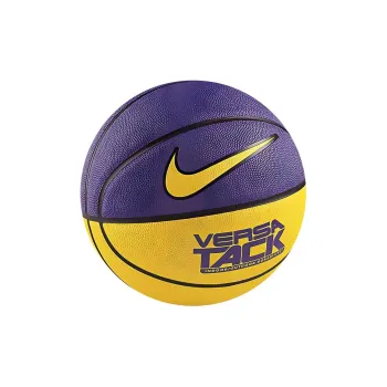 Nike Artificial Leather Basketball Purple Yellow Lakers Color Scheme Size 7 Ball Indoor Outdoor Universal