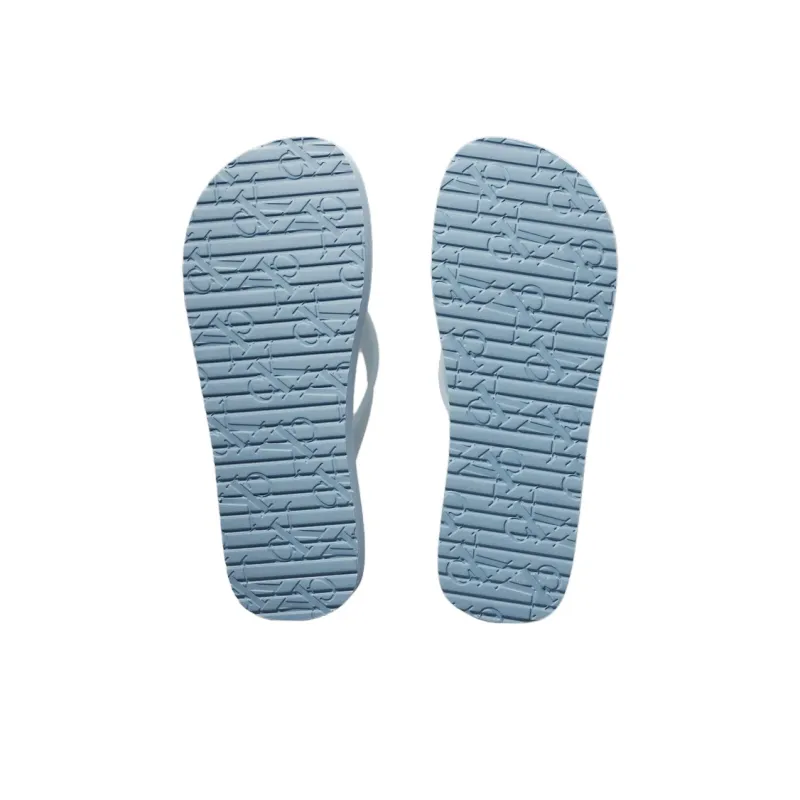 CKJ CALVIN KLEIN JEANS Slip-Resistant Flip Flops Women's Blue-5