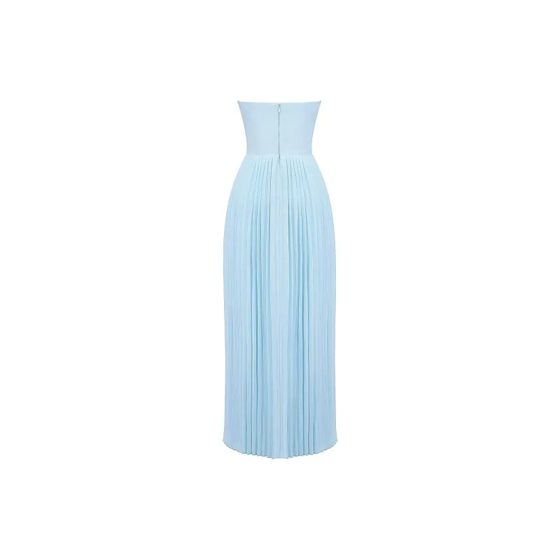 HOUSE OF CB MARCELLA Sleeveless Dress Women's Powder Blue-1