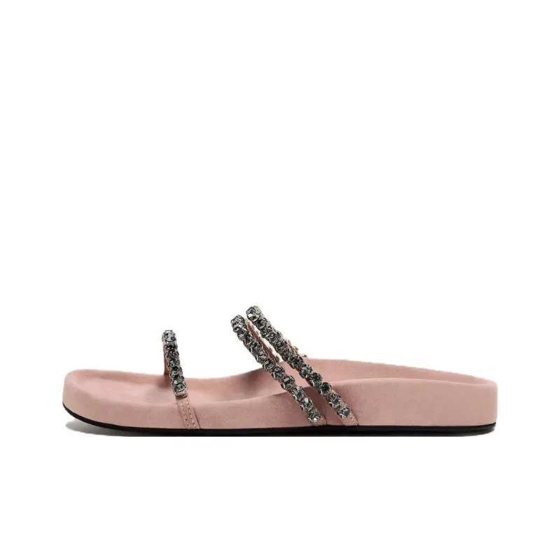 ZARA Slip-Resistant Abrasion-Resistant Slide Slippers Women's-0