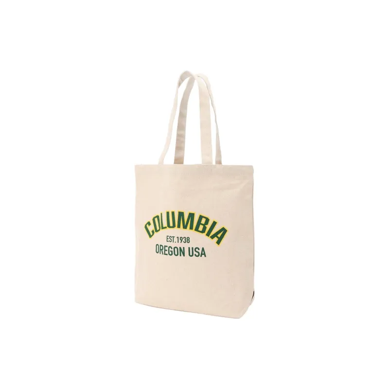 Columbia Canvas Canvas Bag Tote Bag Shopping Bag Shoulder Bag Handbag Unisex Green-0