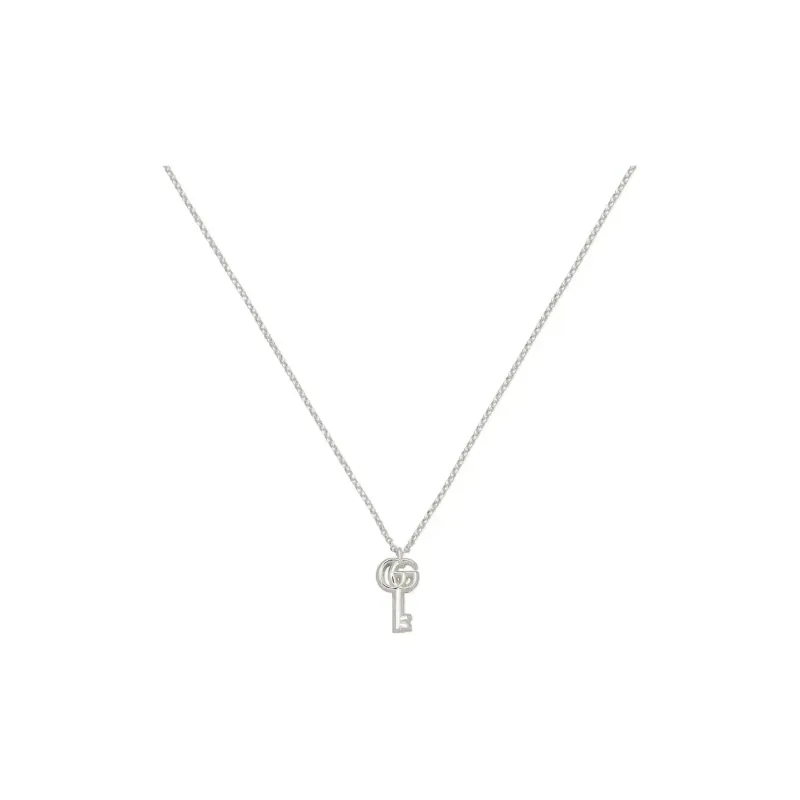 GUCCI 925 Sterling Silver Necklaces Women's Silver-0