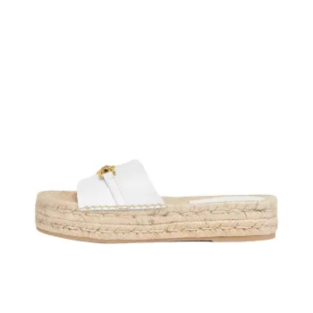 FANSIZHE Slide Slippers 3cm Women's White