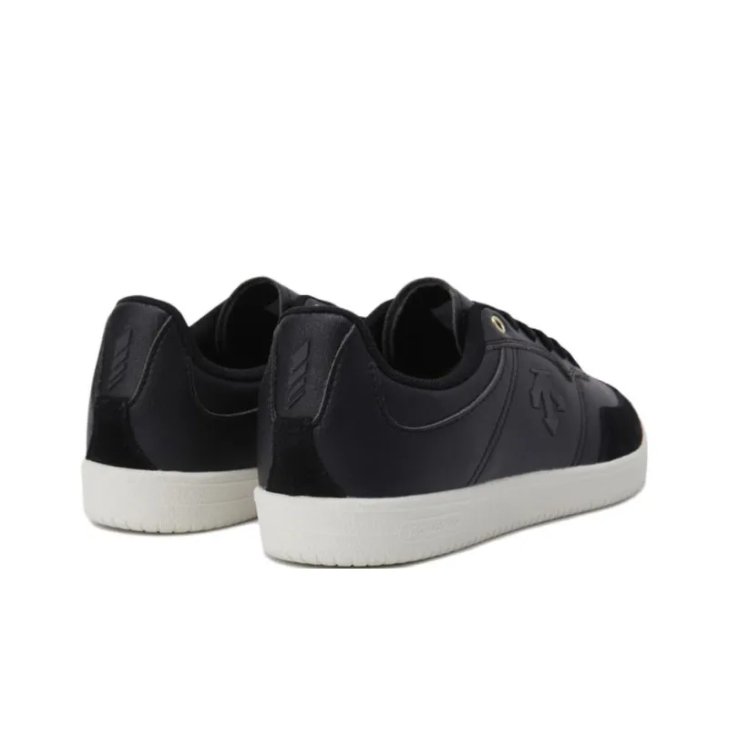 DESCENTE Edge Coat Anti Slip Wear Resistant Low Top Skateboard Shoes Unisex Black-4
