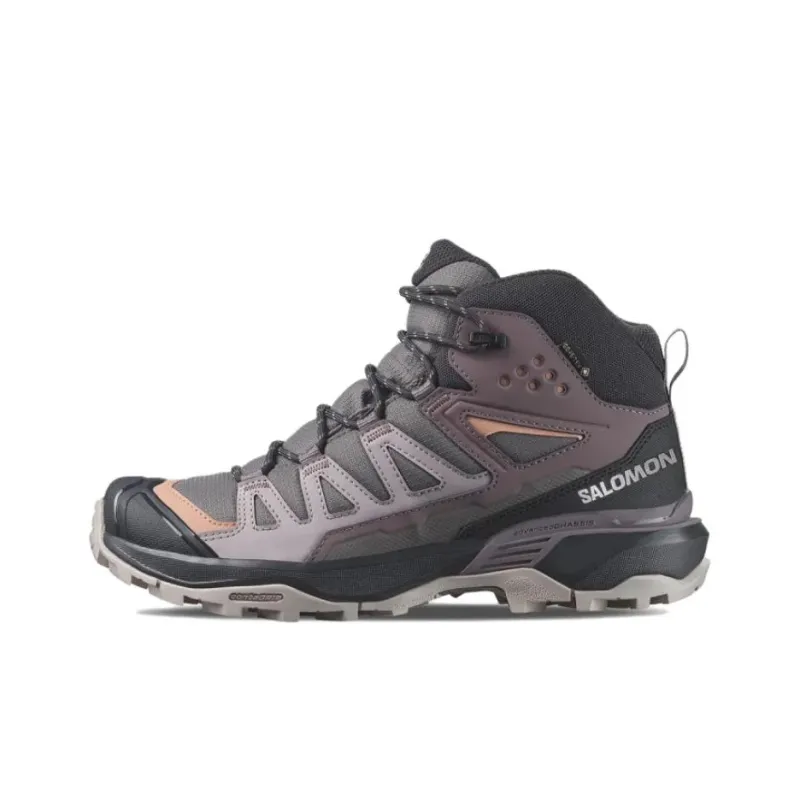 SALOMON Women's X Ultra 360 Mid GORE TEX 'Plum Kitten' Women's-0