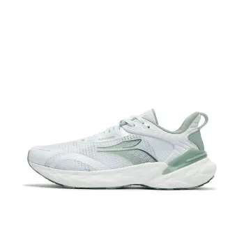 361° Popping Foam Cushioning Breathable Low-Top Training Running Shoes Men's White Green