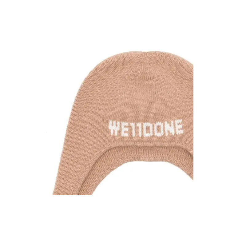 WE11DONE Intarsia-knit Logo Beanie-2