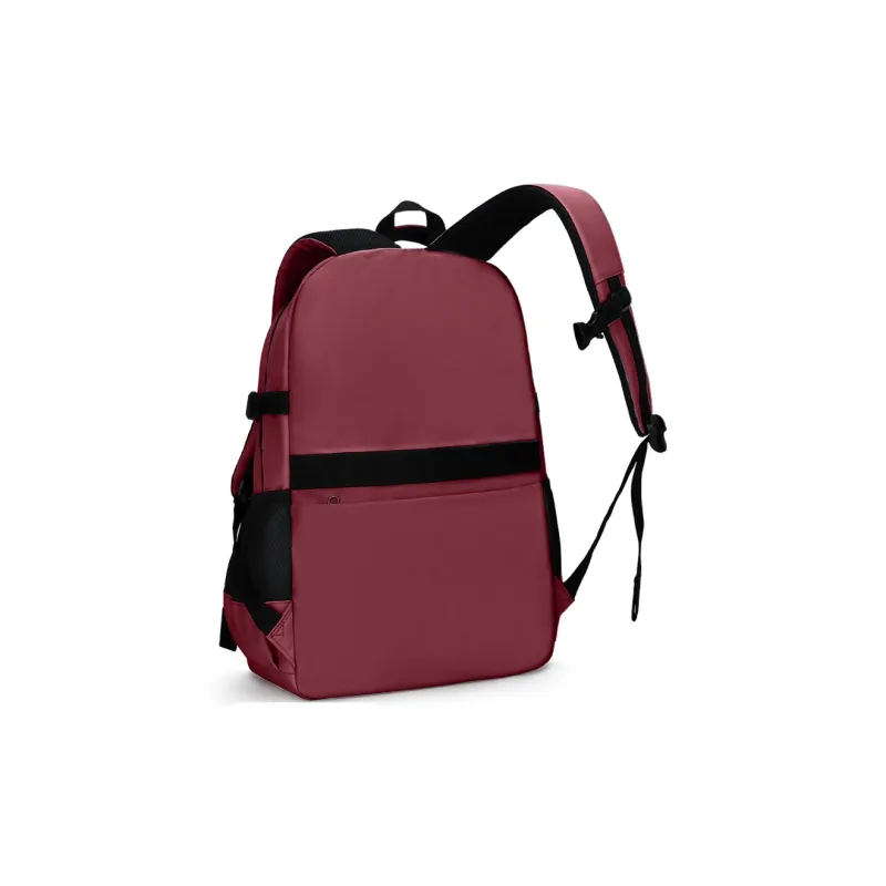 EDISON Water Repellent Oxford Fabric Casual Campus Backpack Handbag Regular Unisex Black/Red/Blue/Ecru-8