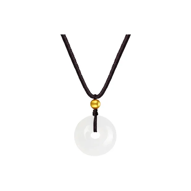 MOONS FAME Chalcedony Pendants Unisex-6