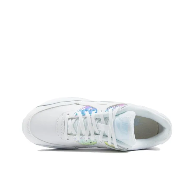 Nike Air Max 90 Premium White Blue Tint Women's-3