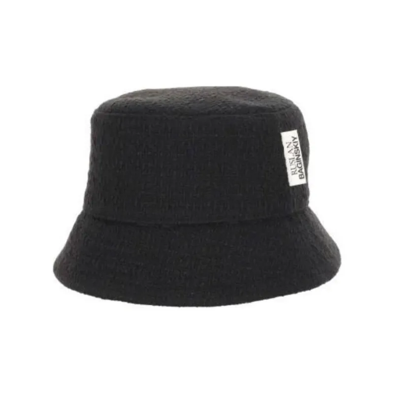 RUSLAN BAGINSKIY Tweed Bucket Hat-0
