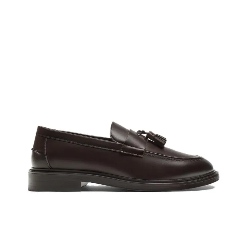 ZARA Loafers Men Brown-1