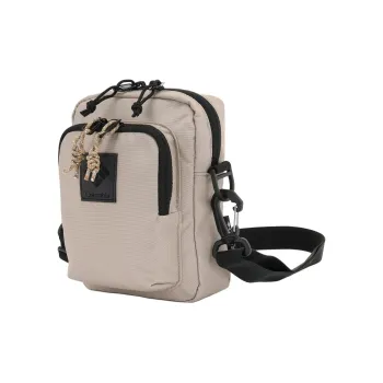 Columbia Nylon Crossbody Bag, Shoulder Bag Unisex Light Umber