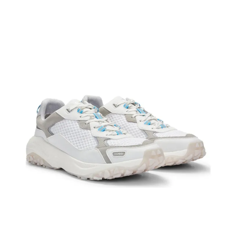 HUGO BOSS Low Top Casual Shoes Men's Light Gray-2