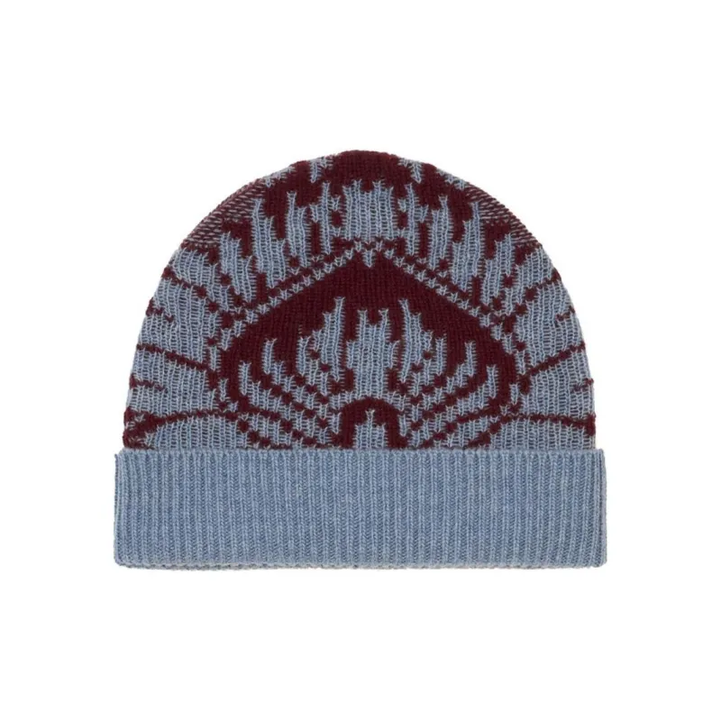 ETRO Knit Jacquard Beanie-0