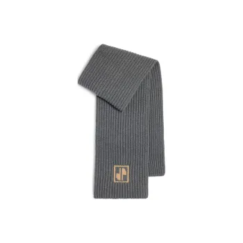 Patou Jp Ribbed Scarf